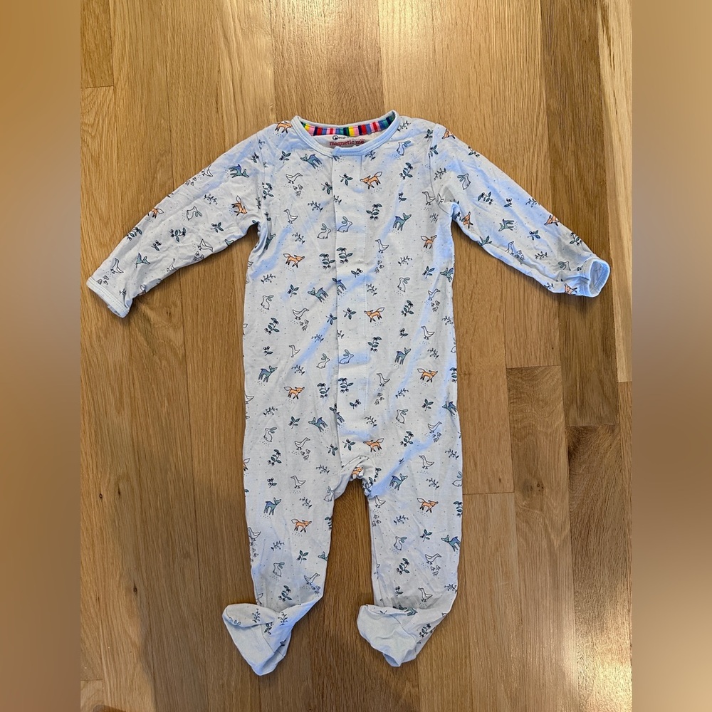 Magnetic Me Woodsy Tale Modal Footie 6-9mo